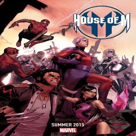 House of M poster from Marvel comics. 